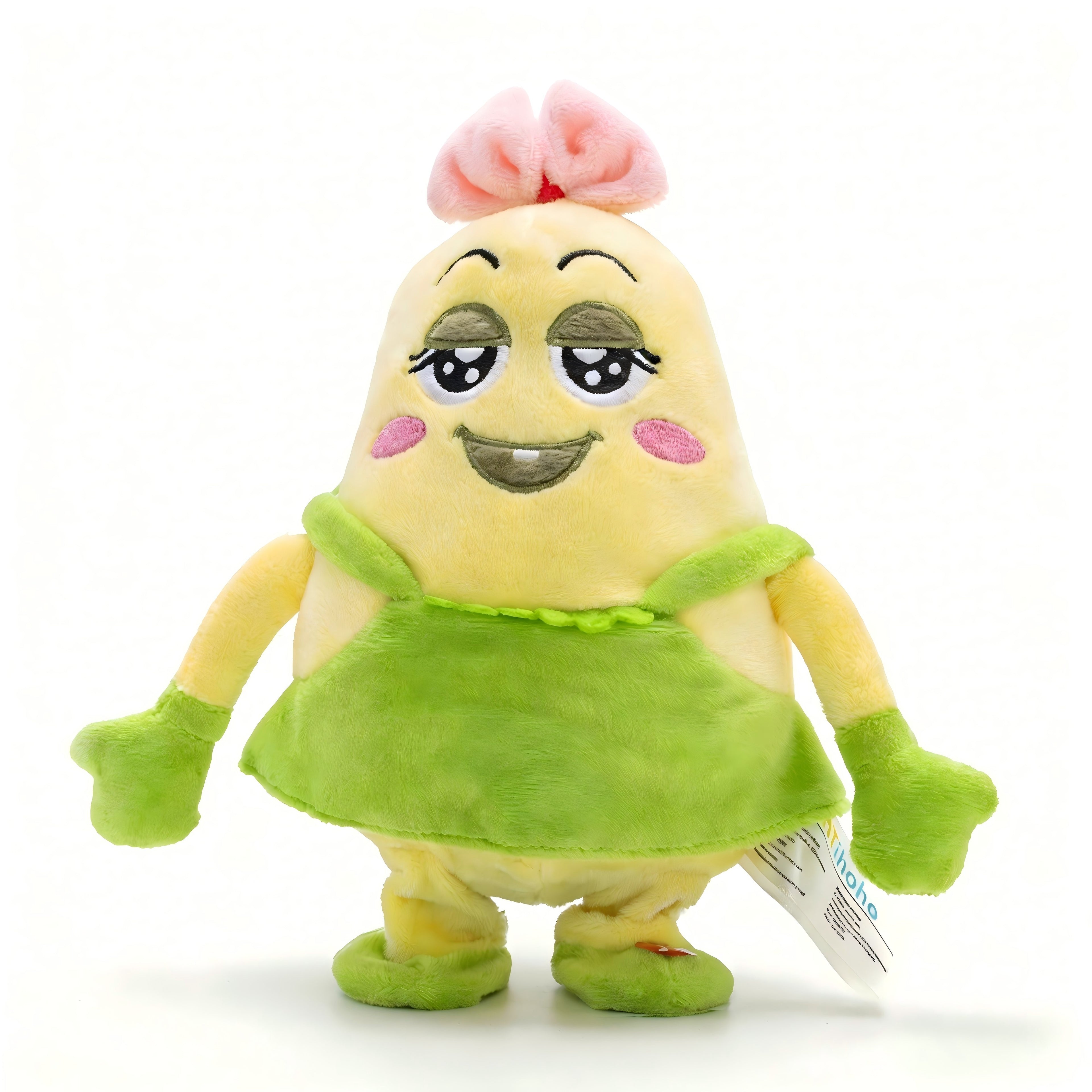Adorable Girl Potato Plush Toy, Soft Interactive Stuffed Animal for Children